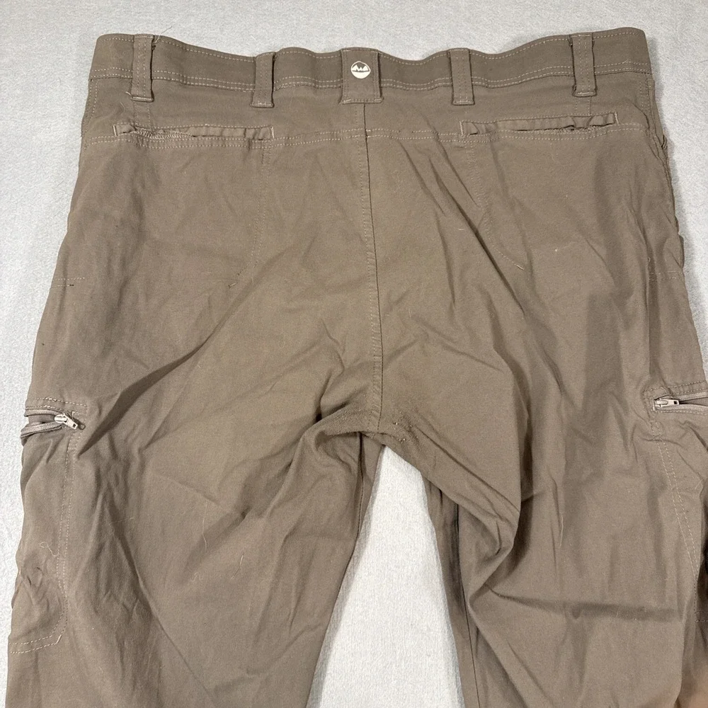 Wrangler ATG All‎ Terrain Gear Pants KHAKI  44x30 Outdoor Hiking Stretch